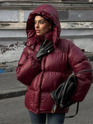 Demi Hooded Padded Parka Coat