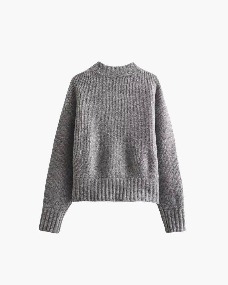 ZEYA - Divina Cardigan Vintage Knitted Zipper