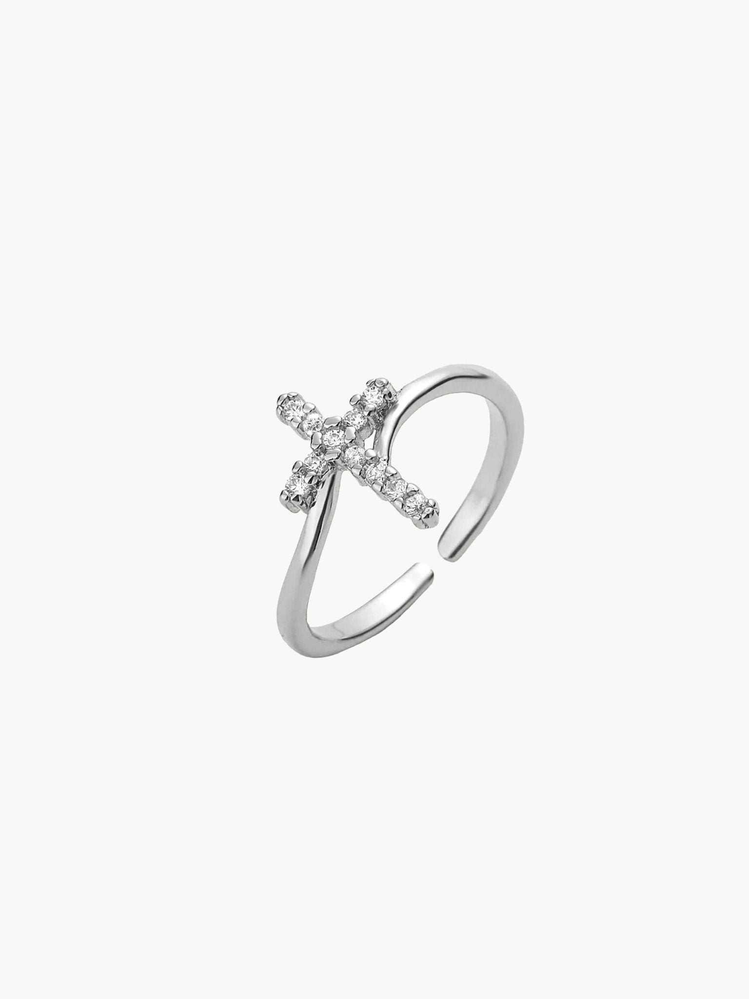 ZEYA - Divina Cross Ring