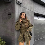 Lola Belted Trench Coat
