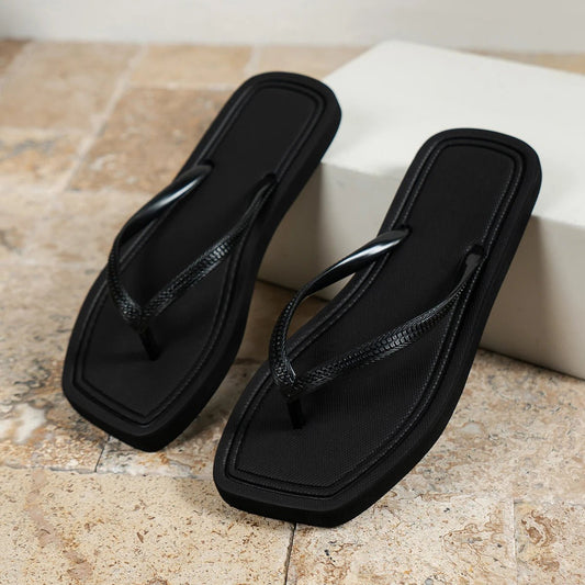 ZEYA - Ellen Square Toe EVA Sandals