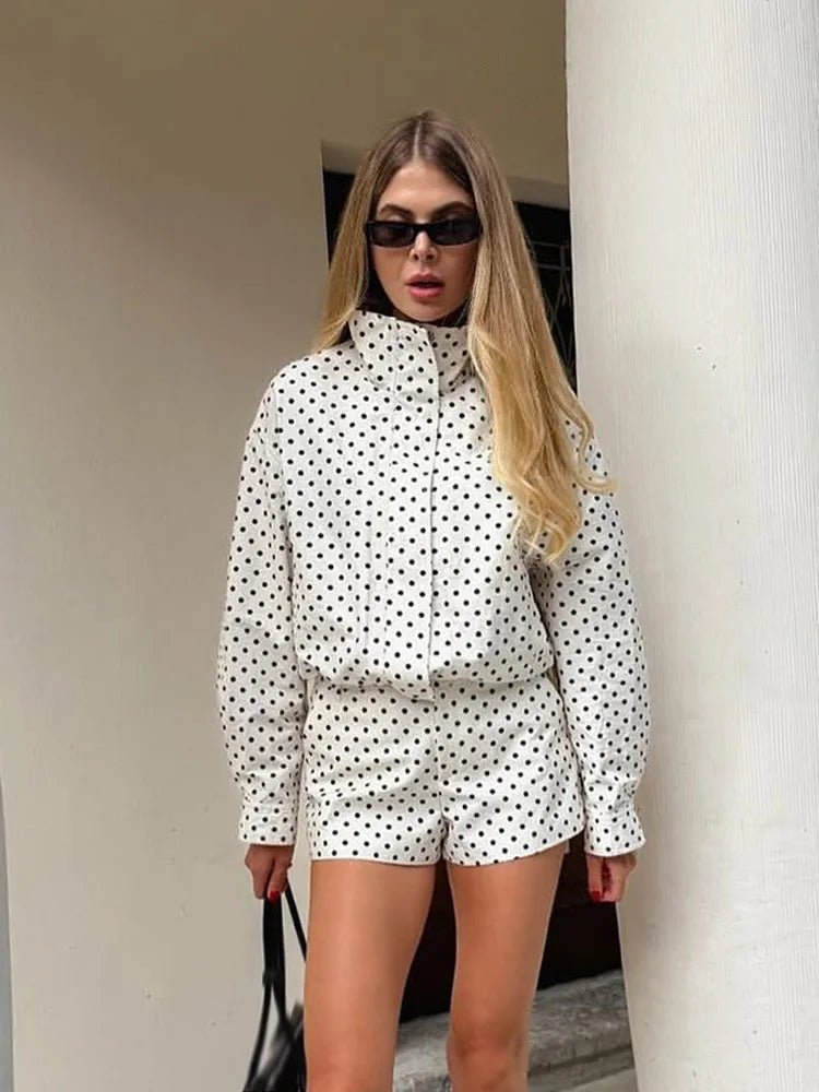 ZEYA - Elysia Polka Dot Jacket