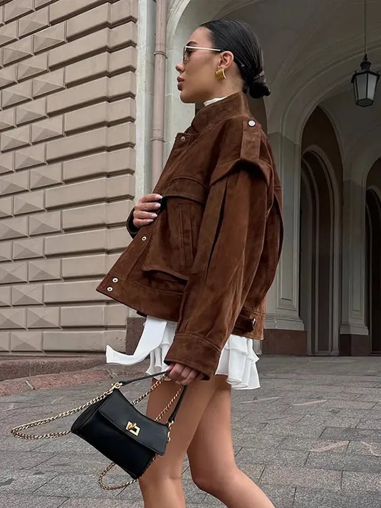 ZEYA - Esther Wide Shoulder Jacket
