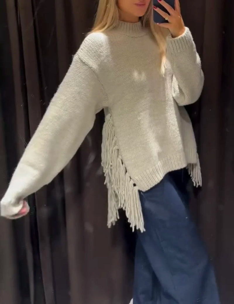 ZEYA - Eva Tassel Knit Sweater