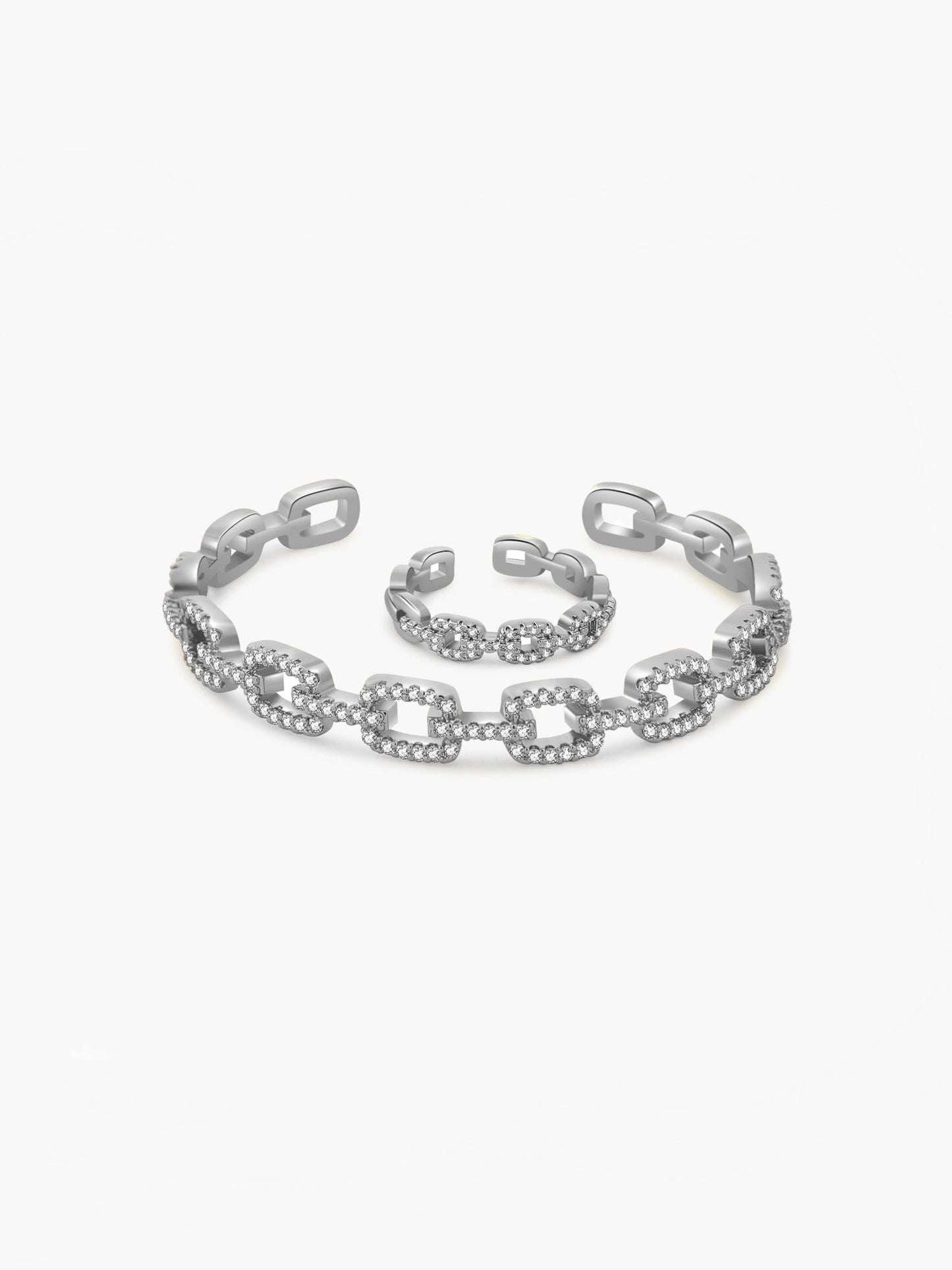 ZEYA - Fenella Ring and Bracelet Set