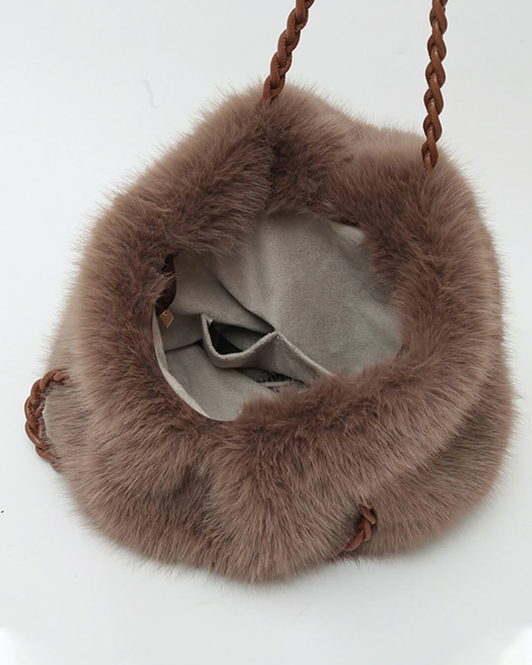 ZEYA - Frances Faux Fur Tote Bag