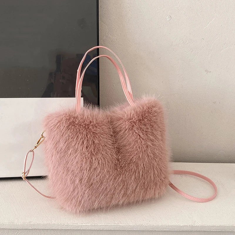 ZEYA - Giselle Faux Fur Crossbody Bag
