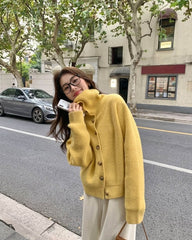 Gloria Oversized Stickad Kofta