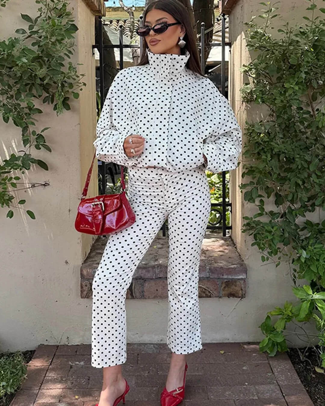 ZEYA - Gloria Polka Dot Co - Ord Set