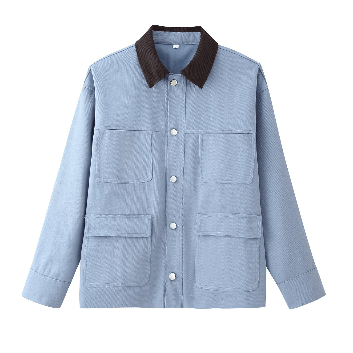 ZEYA - Helena Corduroy Collar Pocket Jacket