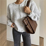 Hetty Vintage Stickad Kofta