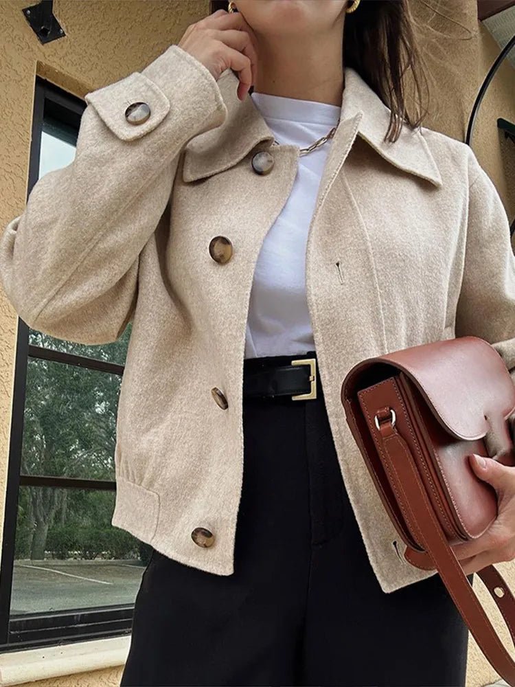 ZEYA - Jane Buttoned Short Jacket