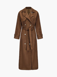 Jenna trenchcoat i konstmocka