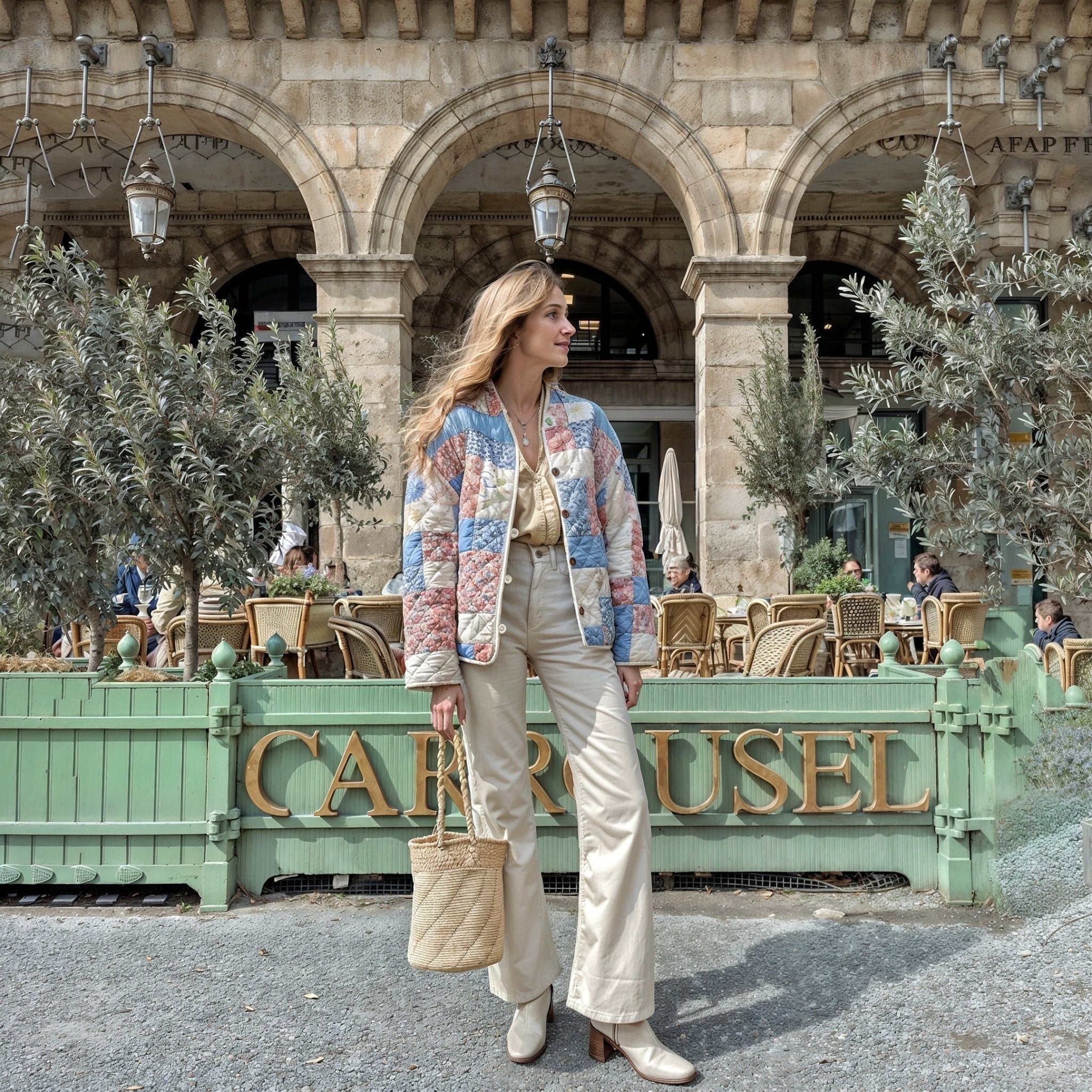 ZEYA - Jona Quilted Floral Jacket