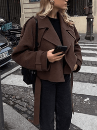 Julia High Collared Coat