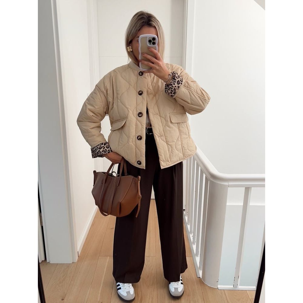 ZEYA - Julia Quilted Bomber Jacket