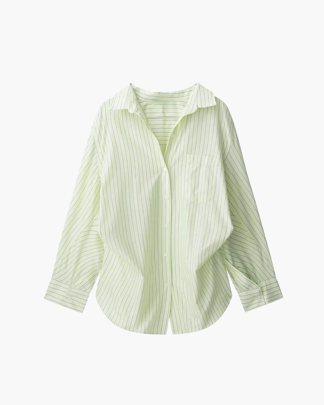 ZEYA - Kathy Bat Sleeve Striped Shirts