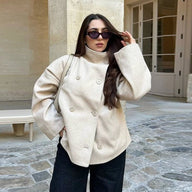 Lauren Jacket with Stand Collar