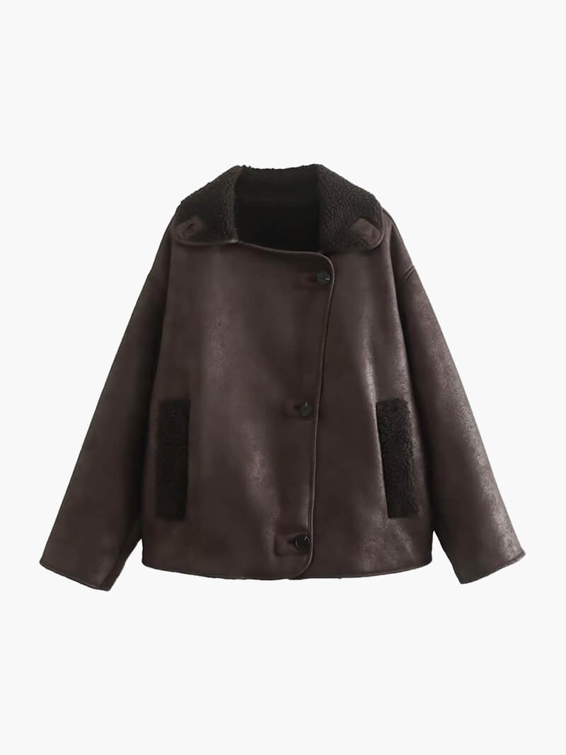 ZEYA - Lilly Faux Leather Jacket