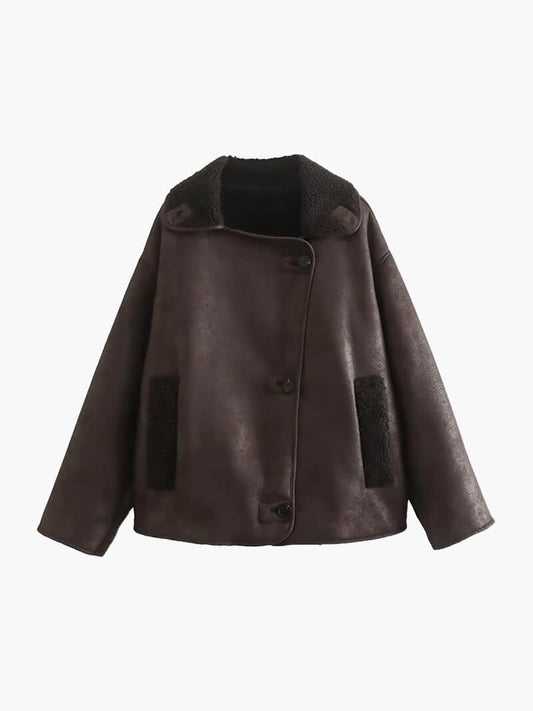 ZEYA - Lilly Faux Leather Jacket