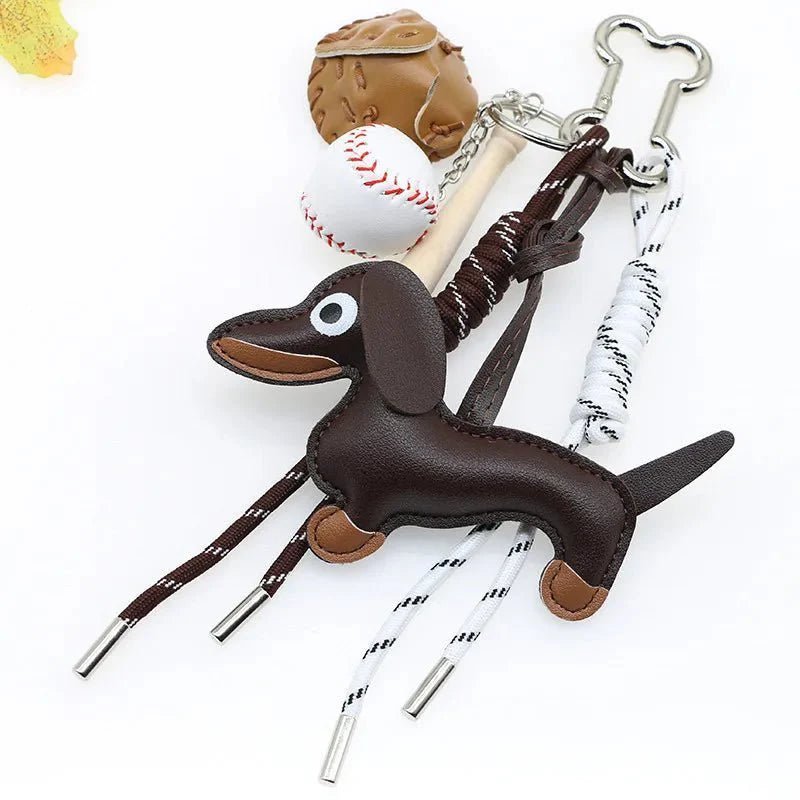 ZEYA - Lola Sausage Dog Keychain Pendant