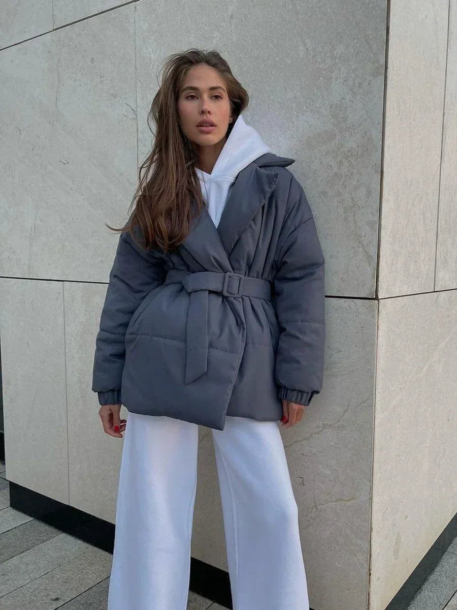 ZEYA - Lou Belted Puffer Jacket