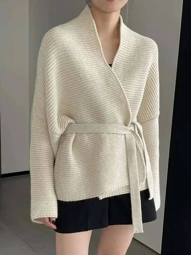 ZEYA - Madilyn Belted Knit Cardigan