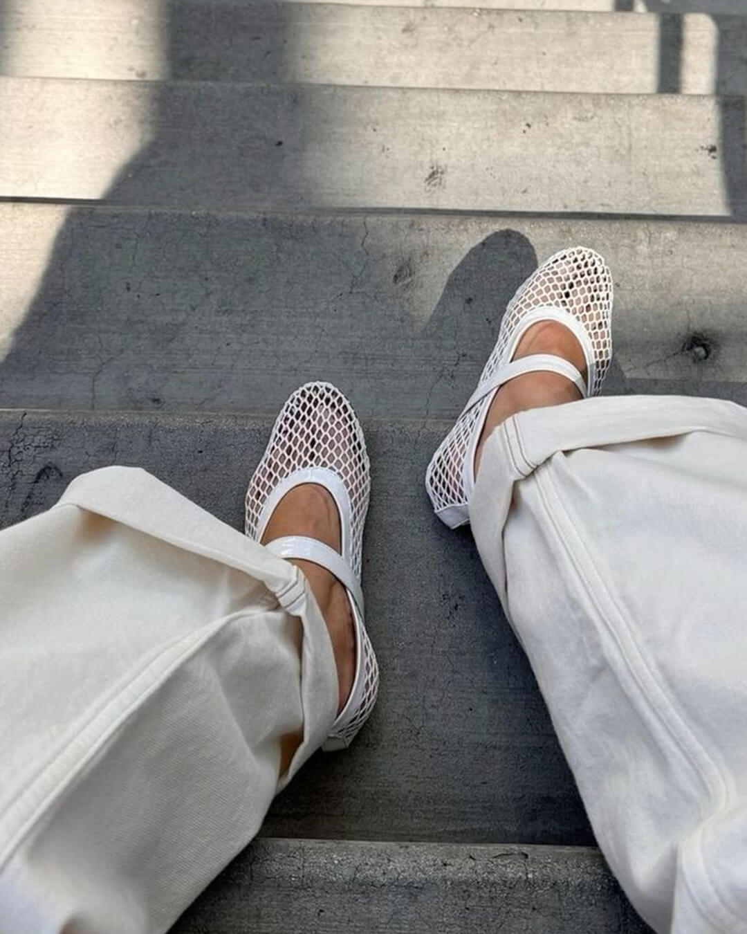 ZEYA - Margaret Mesh Ballet Flats