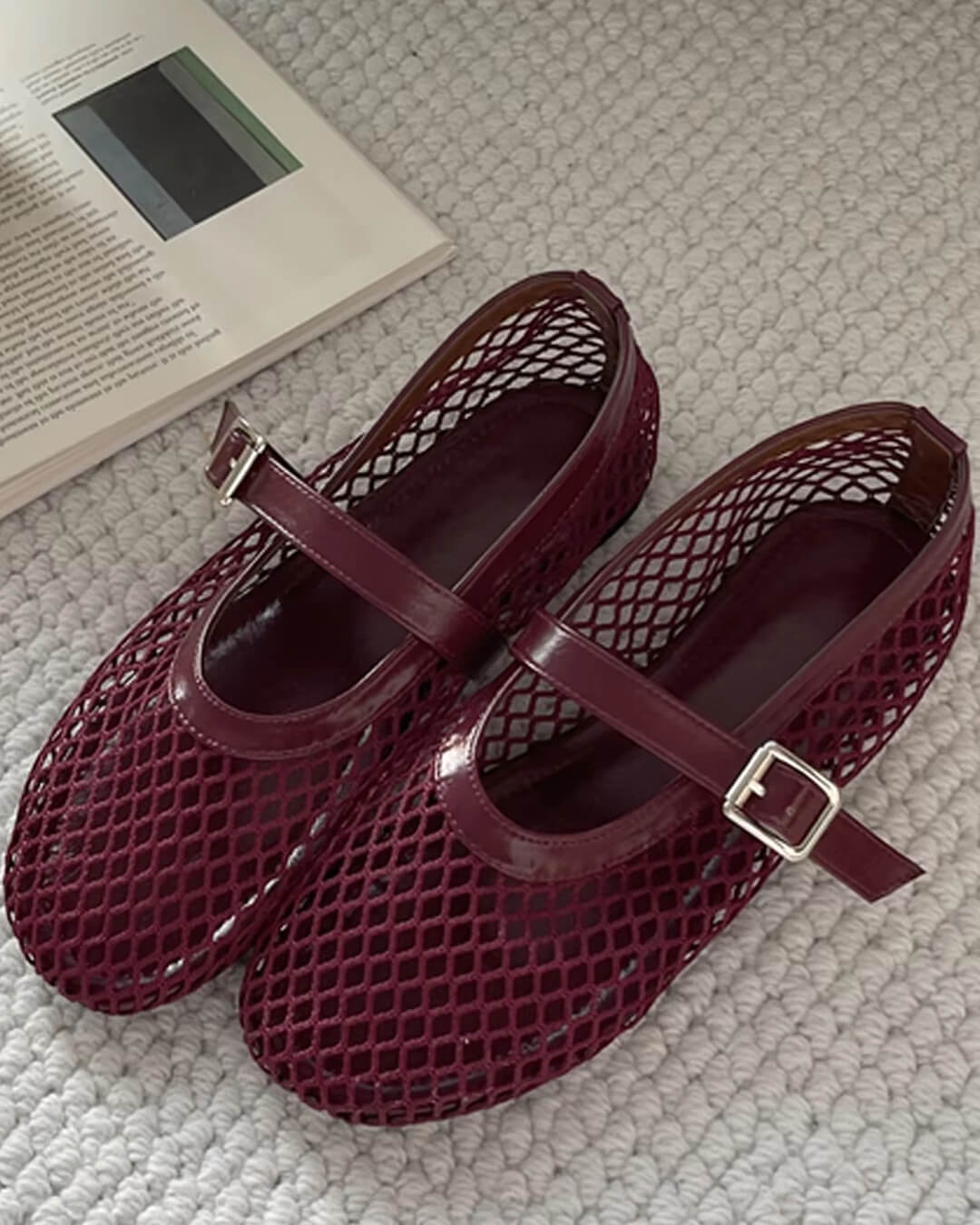 ZEYA - Margaret Mesh Ballet Flats