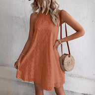 Maria Bohemian Embroidered Mini Dress