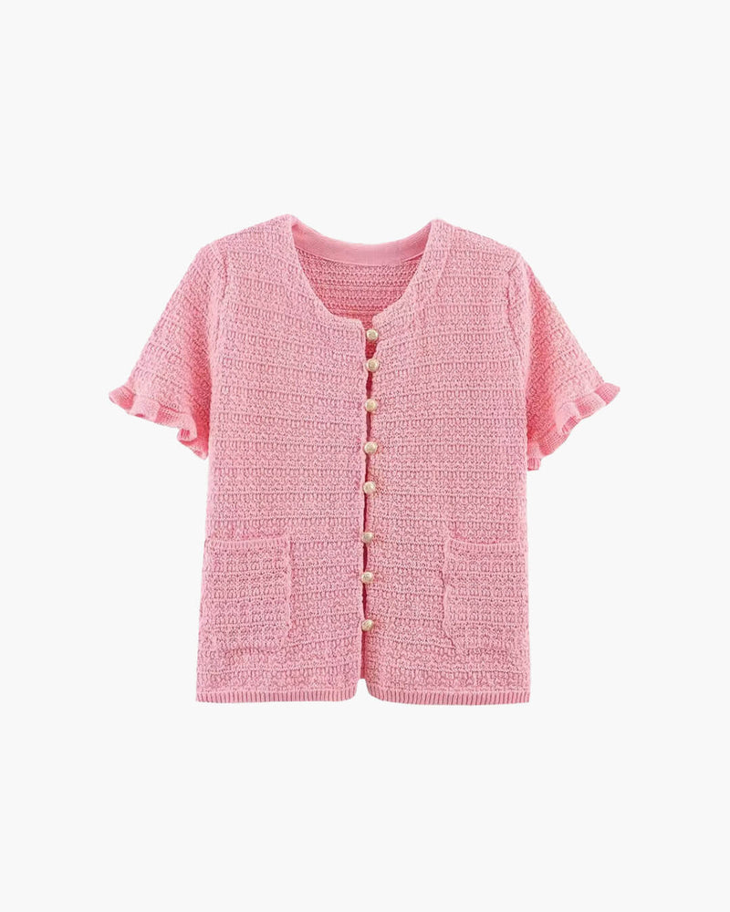ZEYA - Maxine Knitted Tank Pleated Skirt Set