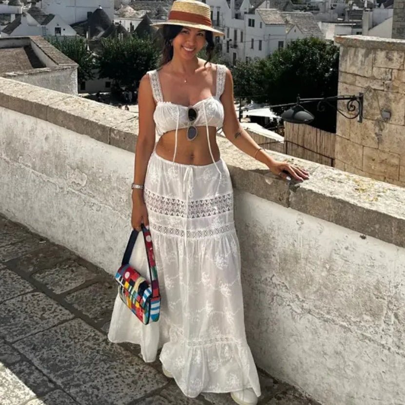 ZEYA - Melissa Bohemian Maxi Skirt Set