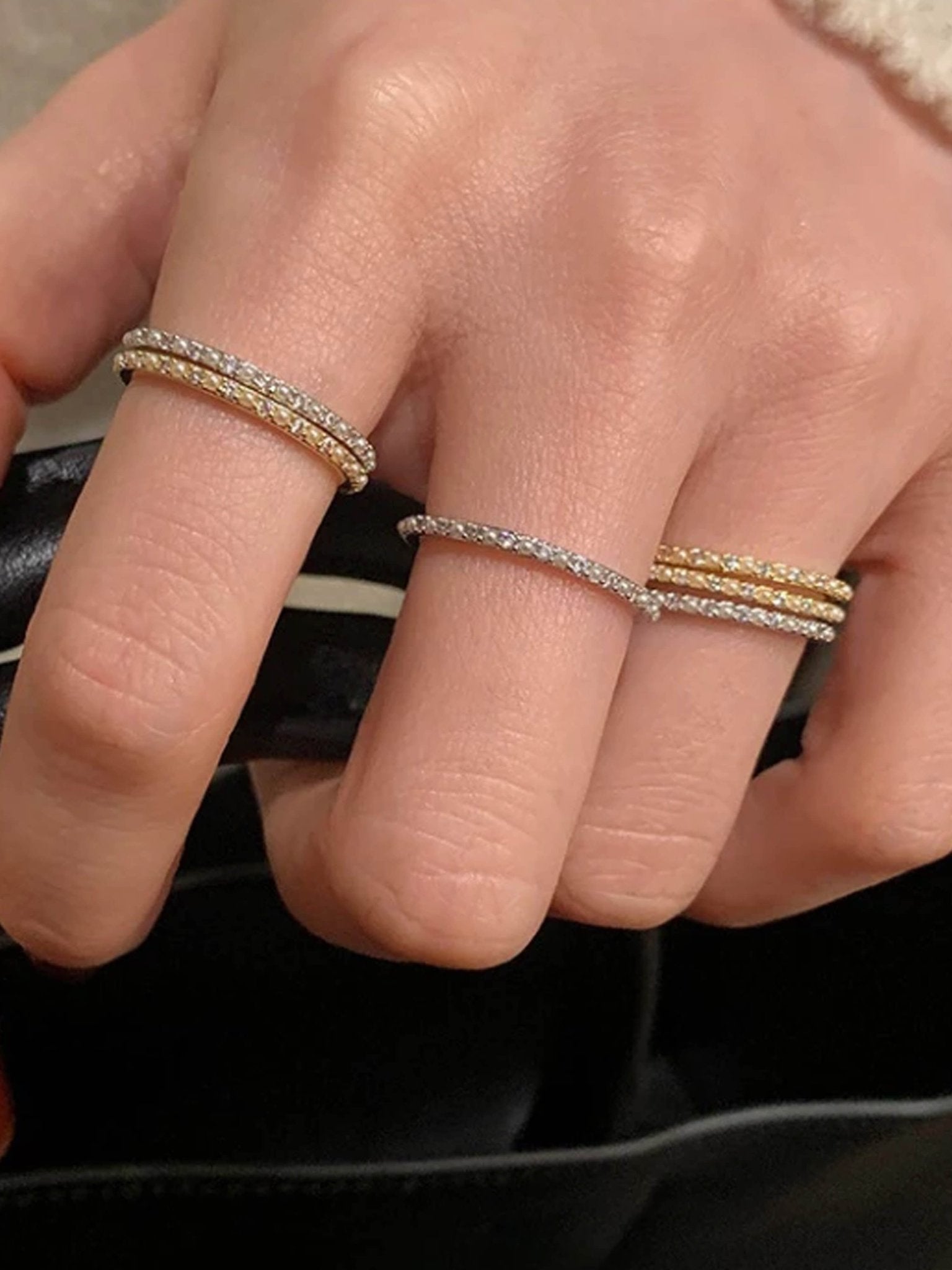 ZEYA - Nadia Micro Pave Ring