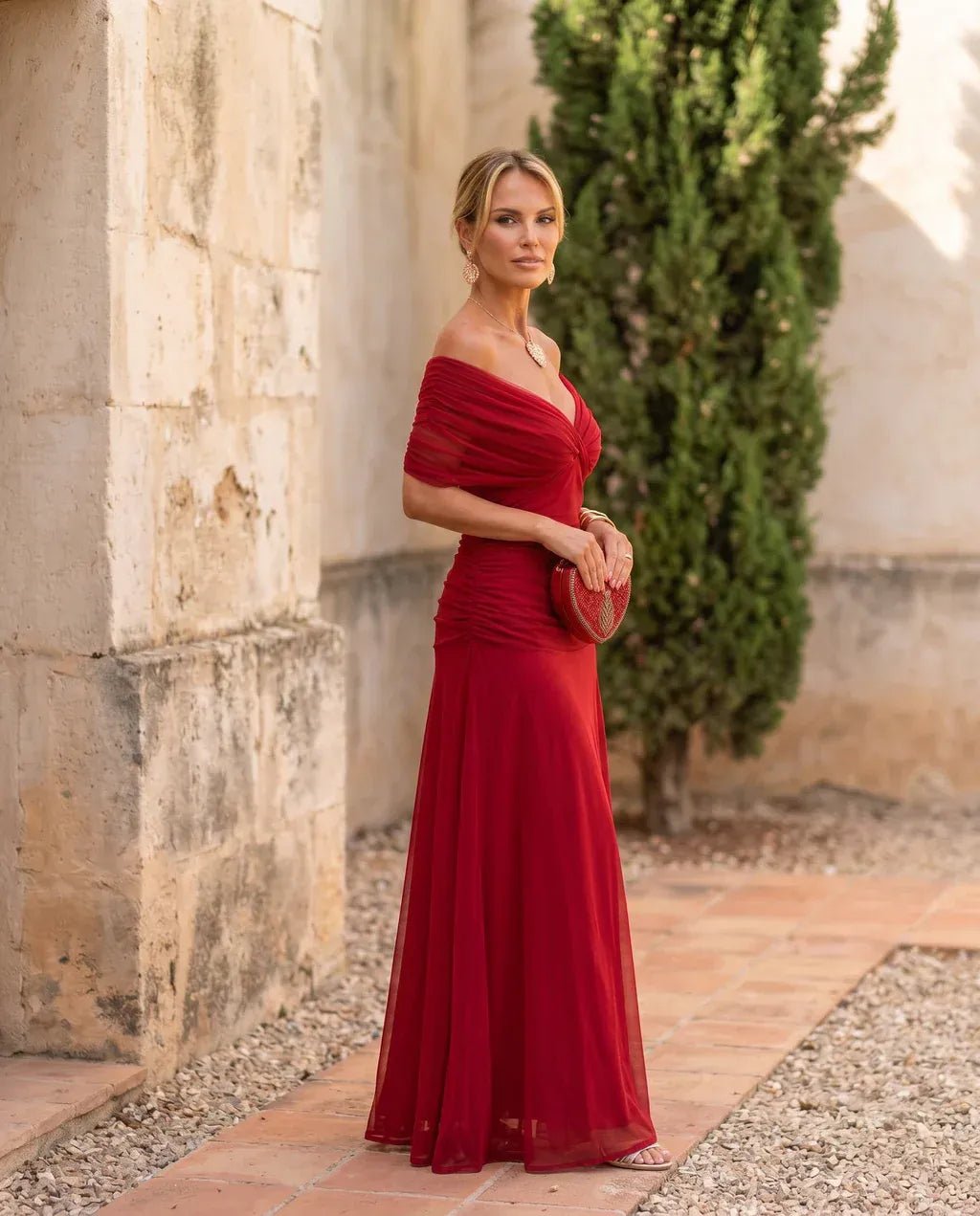 ZEYA - Naomi Mesh Maxi Dress