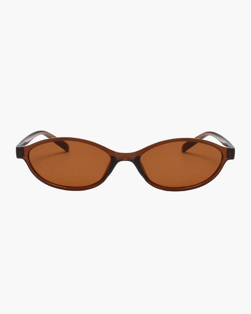 ZEYA - Petra Retro Oval Cat Eye Sunglasses