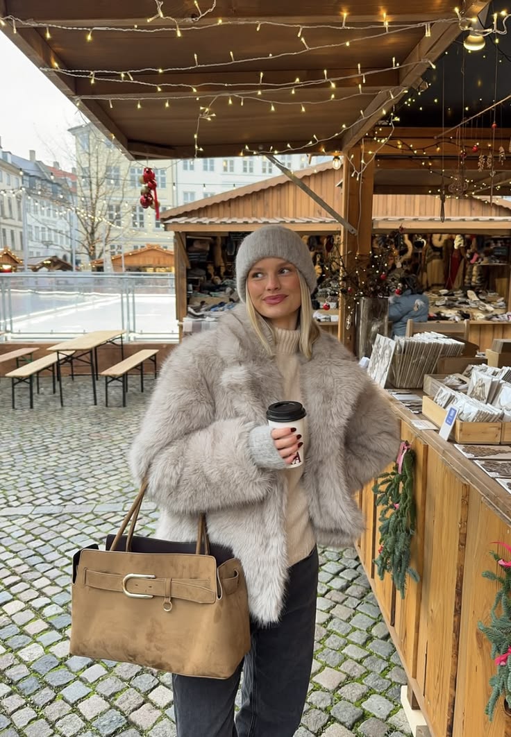 ZEYA - Rebecca Faux Fur Hooded Jacket
