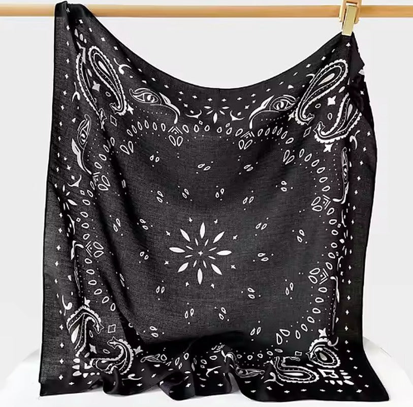 ZEYA - Reese Paisley Knitted Bandana Scarf