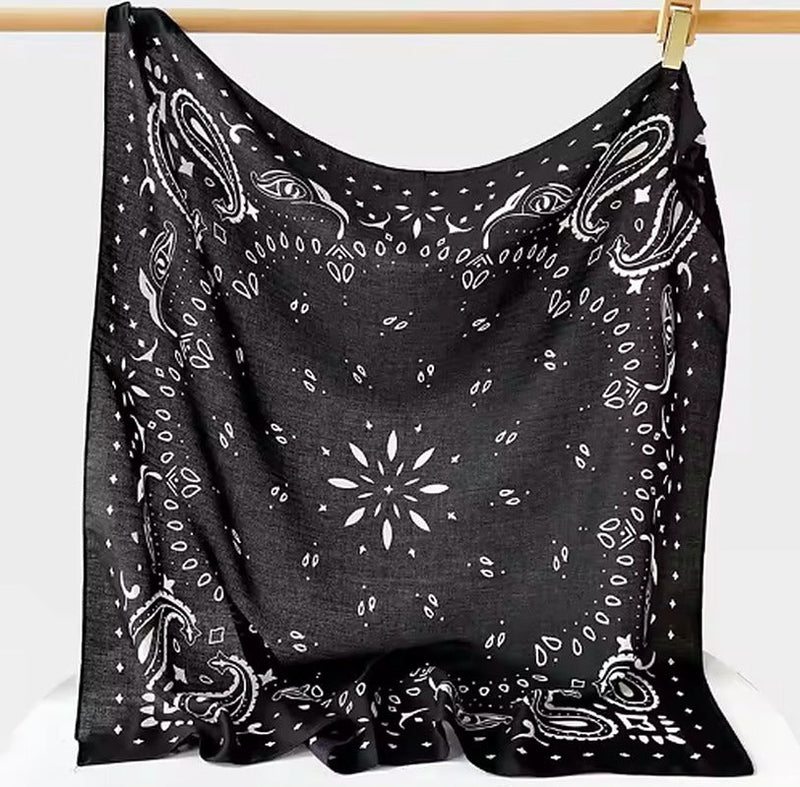 ZEYA - Reese Paisley Knitted Bandana Scarf