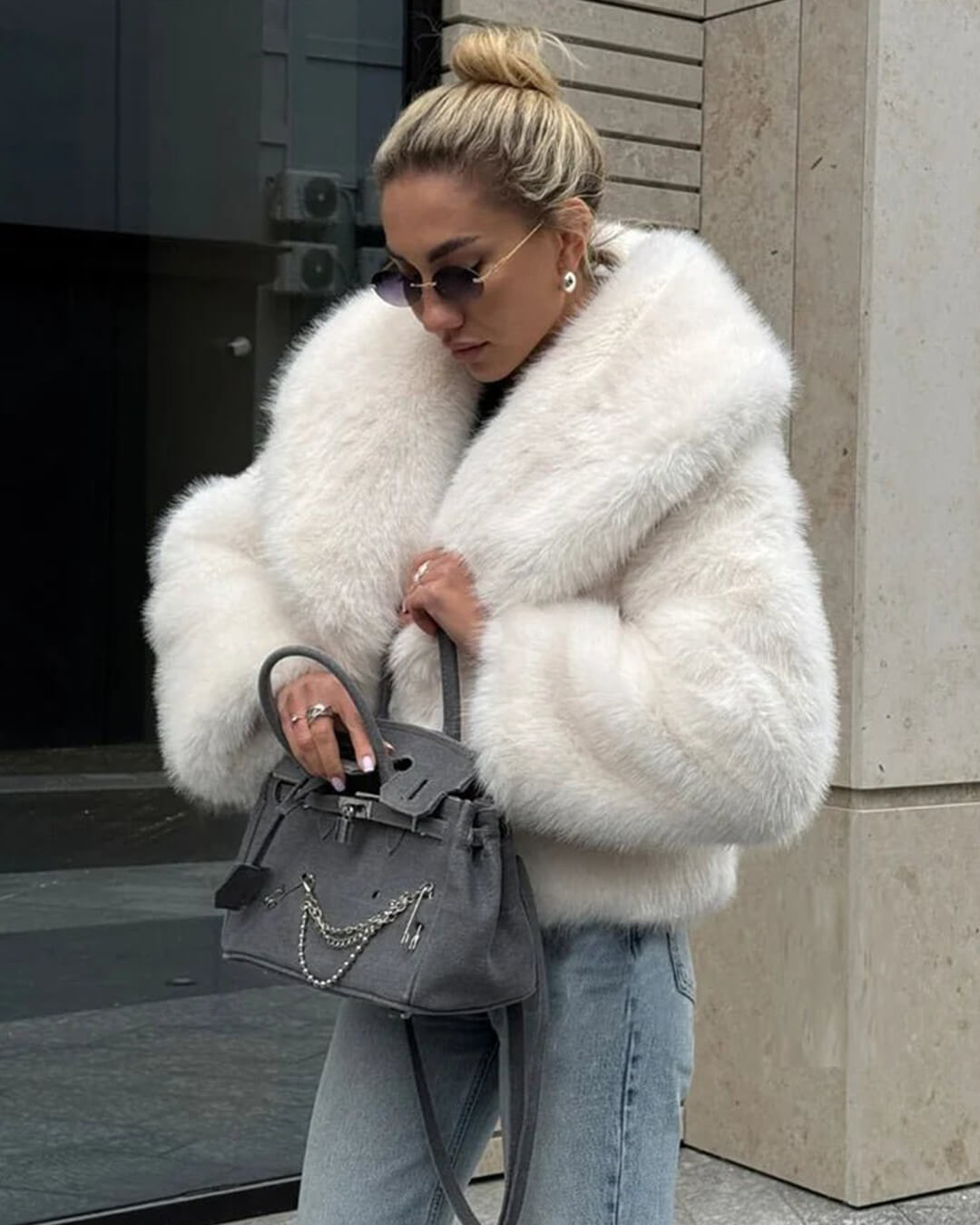 ZEYA - Reina Faux Fur Coat