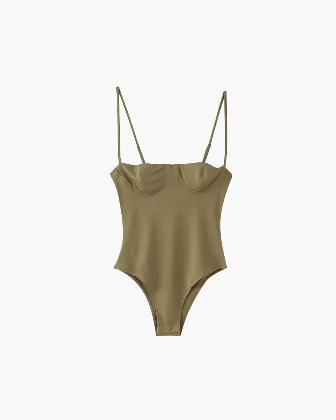 ZEYA - Rina Satin Camisole Bodysuit