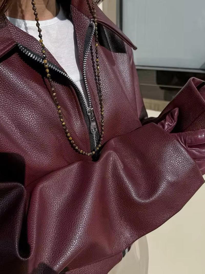 ZEYA - Risa Leather Jacket
