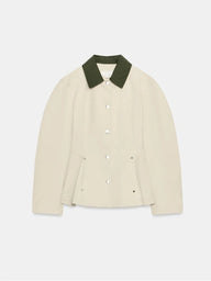 Ruth Peplumjacka med Kontrastkrage
