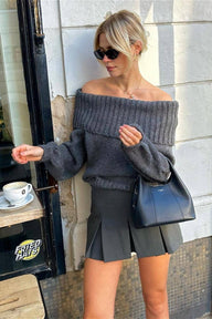 Gilliane Off-Shoulder-tröja