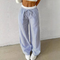 Solara Striped Straight Pants