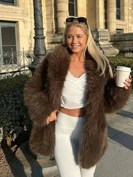 Stacey Faux Fur Jacket