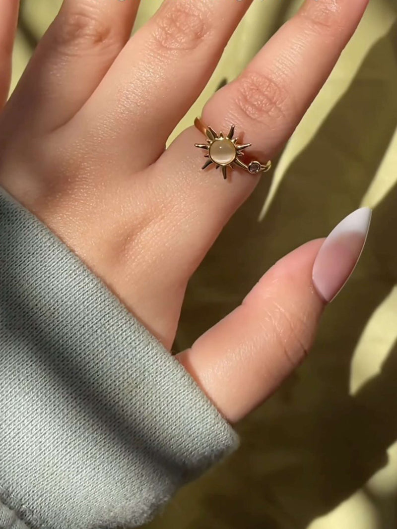 ZEYA - Sun Spinner Ring