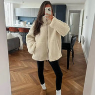 Suzette Zip Up Teddy Jacket