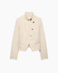 Zoe Double-Breasted Tailored Blazer
